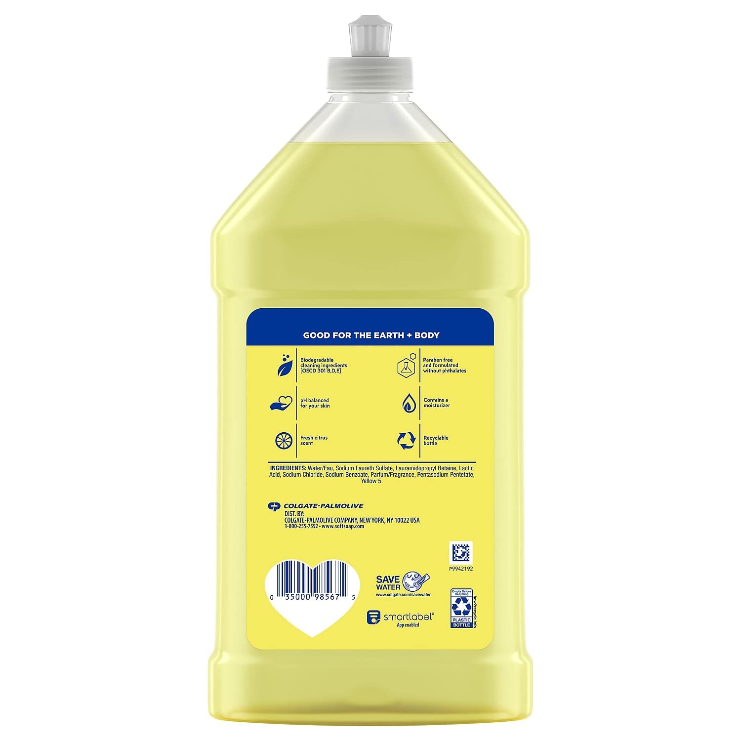 Softsoap liquid soap lather close-up showing rich foam and gentle cleaning.
