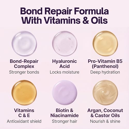 sohl-I.D. Hair Mask ingredients panel notes bond-building proteins for repair.