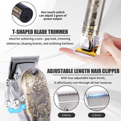 Soieho hair clipper blades precision close-up for clean lines
