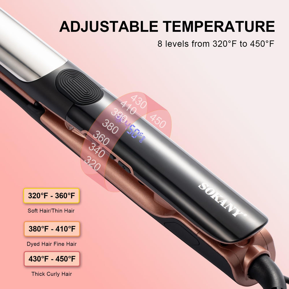 Sokany dual-voltage 100-240V design enables worldwide styling.