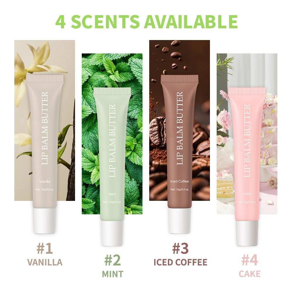 Sokgo Lip Glossy Butter Lip Balm uses natural ingredients for gentle lip care