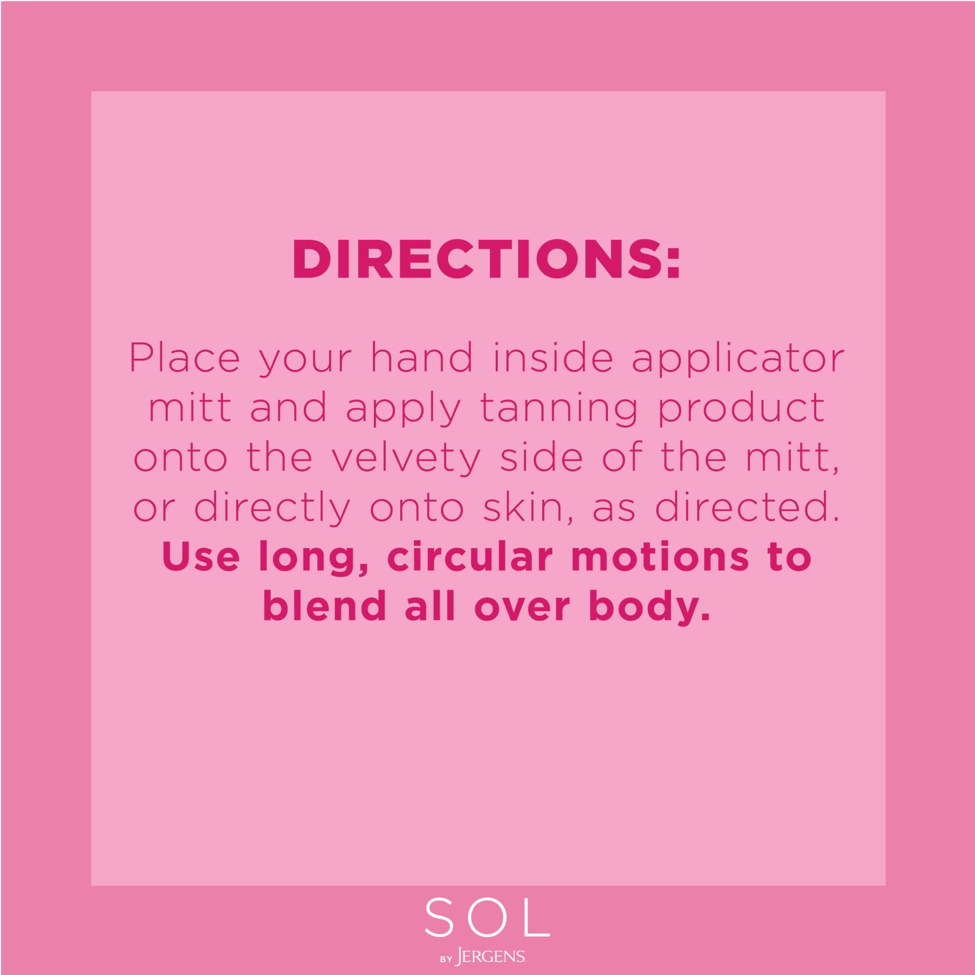Medium color option from SOL suits many skin tones for believable results.