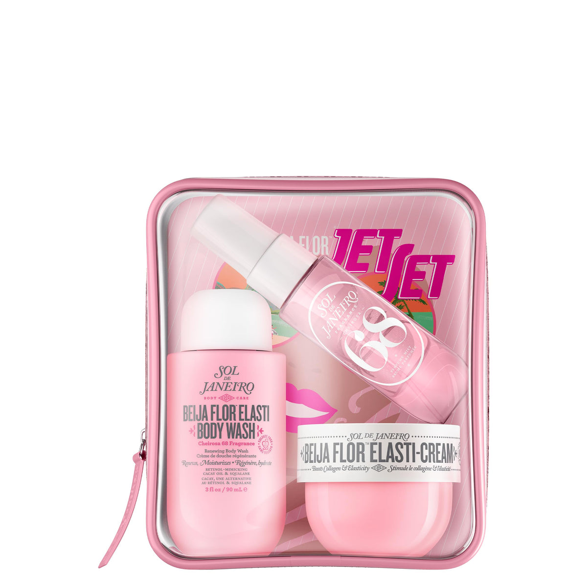 Sol de Janeiro Beija Flor Body Wash bottle for refreshing cleanse and travel skin prep