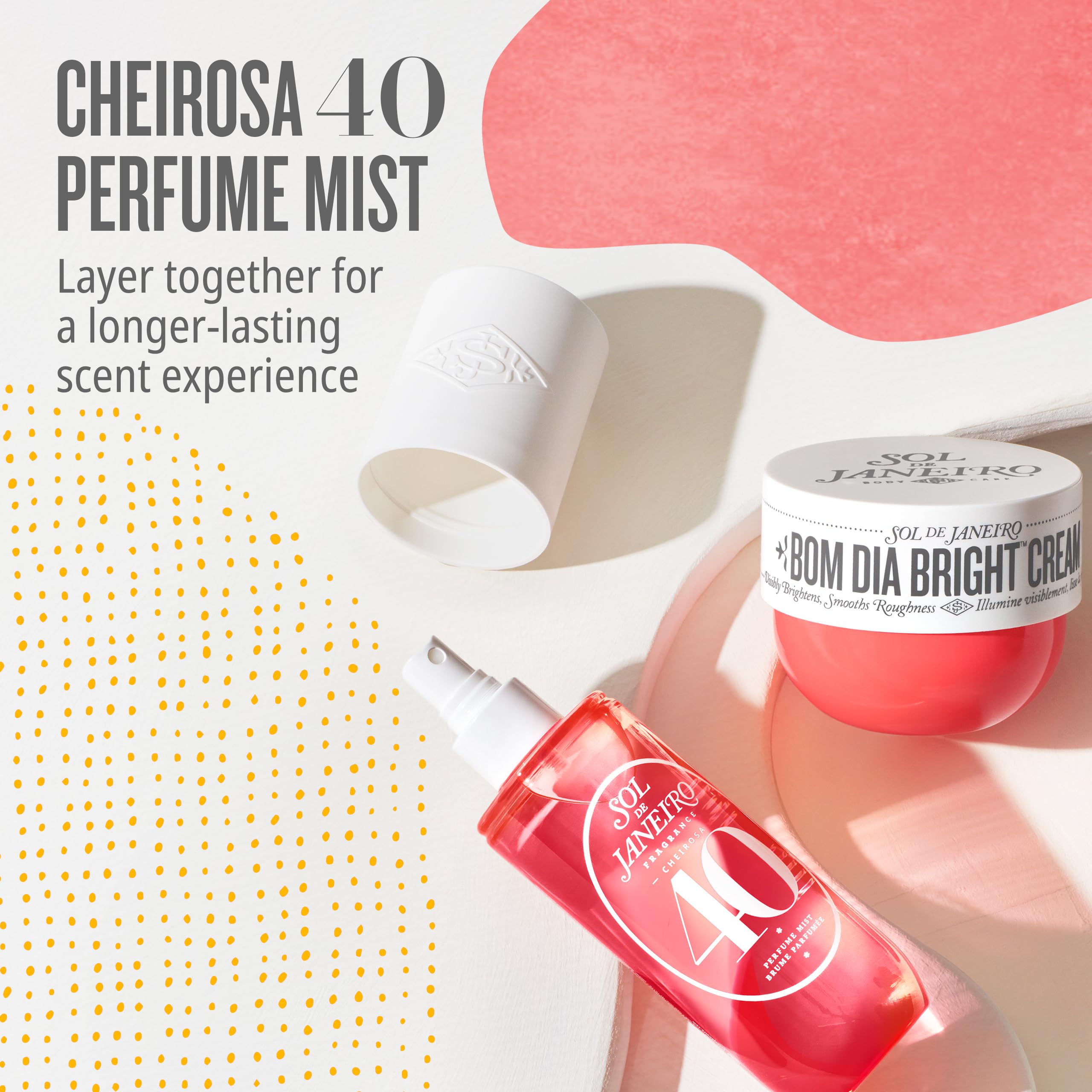 Sol de Janeiro cream on skin emphasizes even tone and glow.