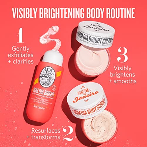 Sol de Janeiro Bom Dia Bright Body Wash fragrance Cheirosa 40 evokes warm, inviting aroma.