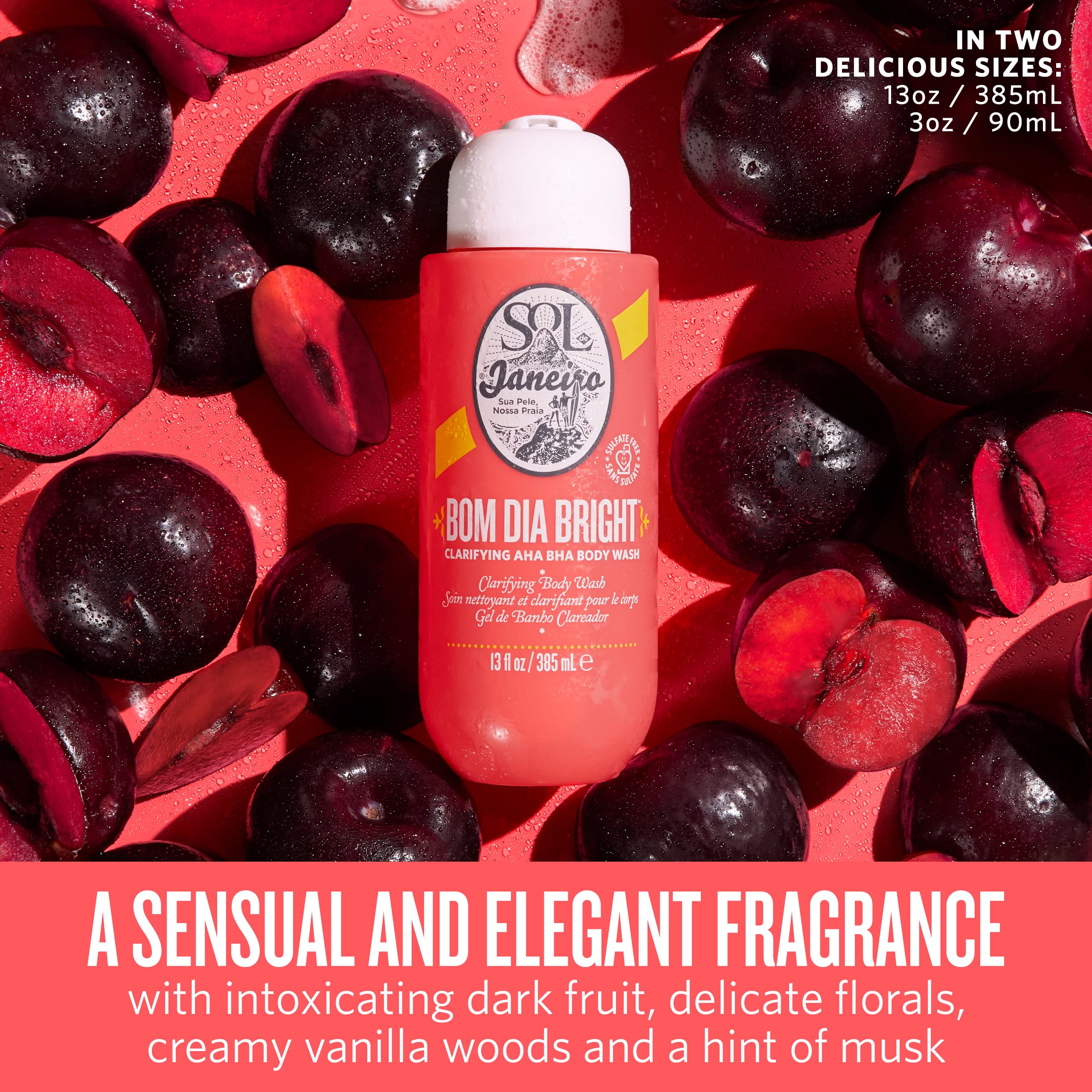 Sol de Janeiro Bom Dia Bright sulfate-free formula for gentle cleansing