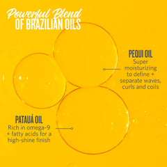 Sol de Janeiro oil being applied to damp hair for heat protection.
