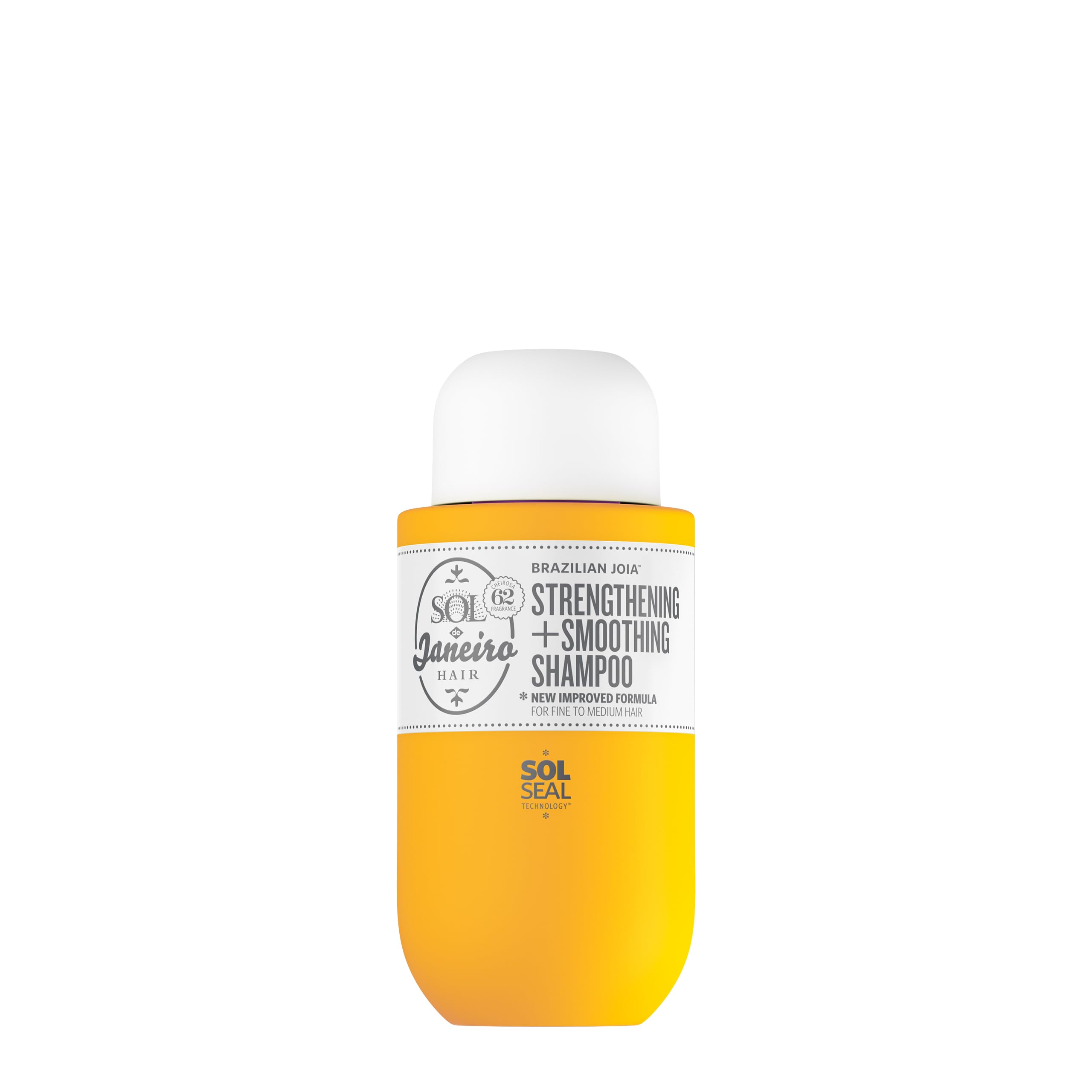 Sol de Janeiro Joia shampoo bottle pours a silky lather for smooth hair