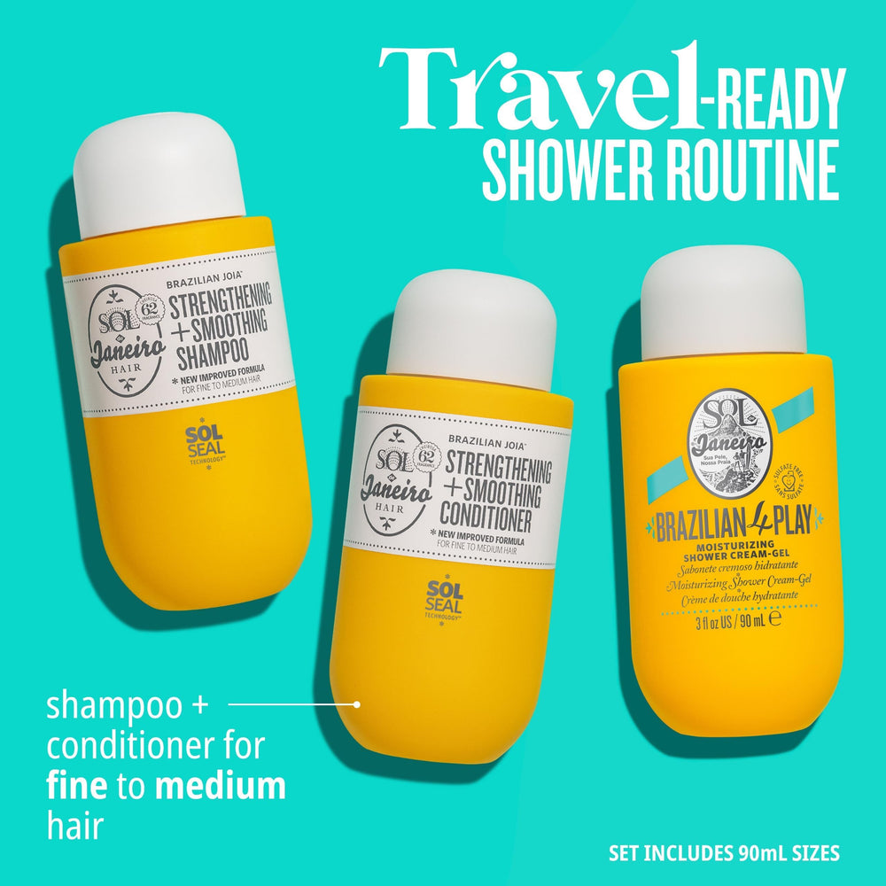 Sol de Janeiro Brazilian Joia Shampoo damage repair bottle aids gentle cleansing while repairing strands.