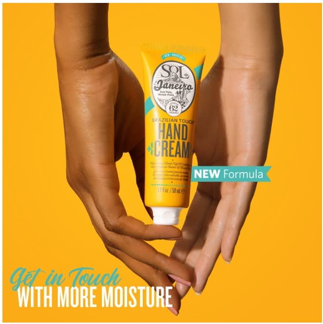 Sol de Janeiro Brazilian Touch Hand Cream coconut oil nourishes cuticles