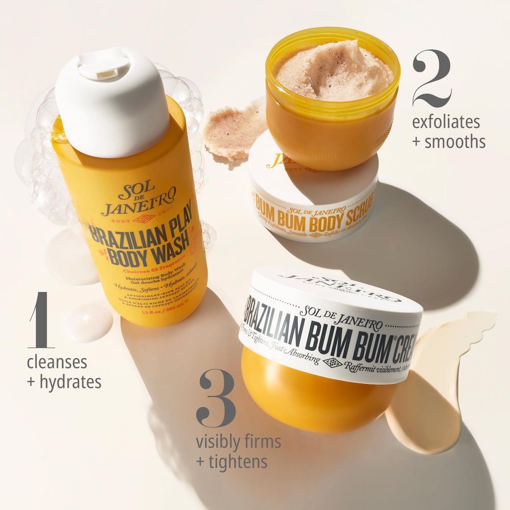 Sol de Janeiro Bum Bum Body Scrub guaraná caffeine beads energizing polish.