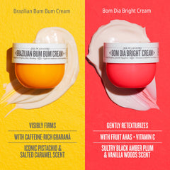 Sol de Janeiro Bum Bum Cream 25ml tube with creamy, firming-looking texture.