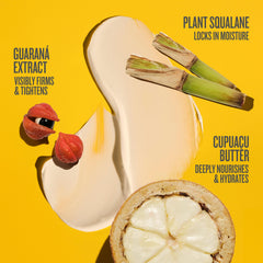 Sol de Janeiro Bum Bum Cream applying on arm shows even-toned, hydrated skin