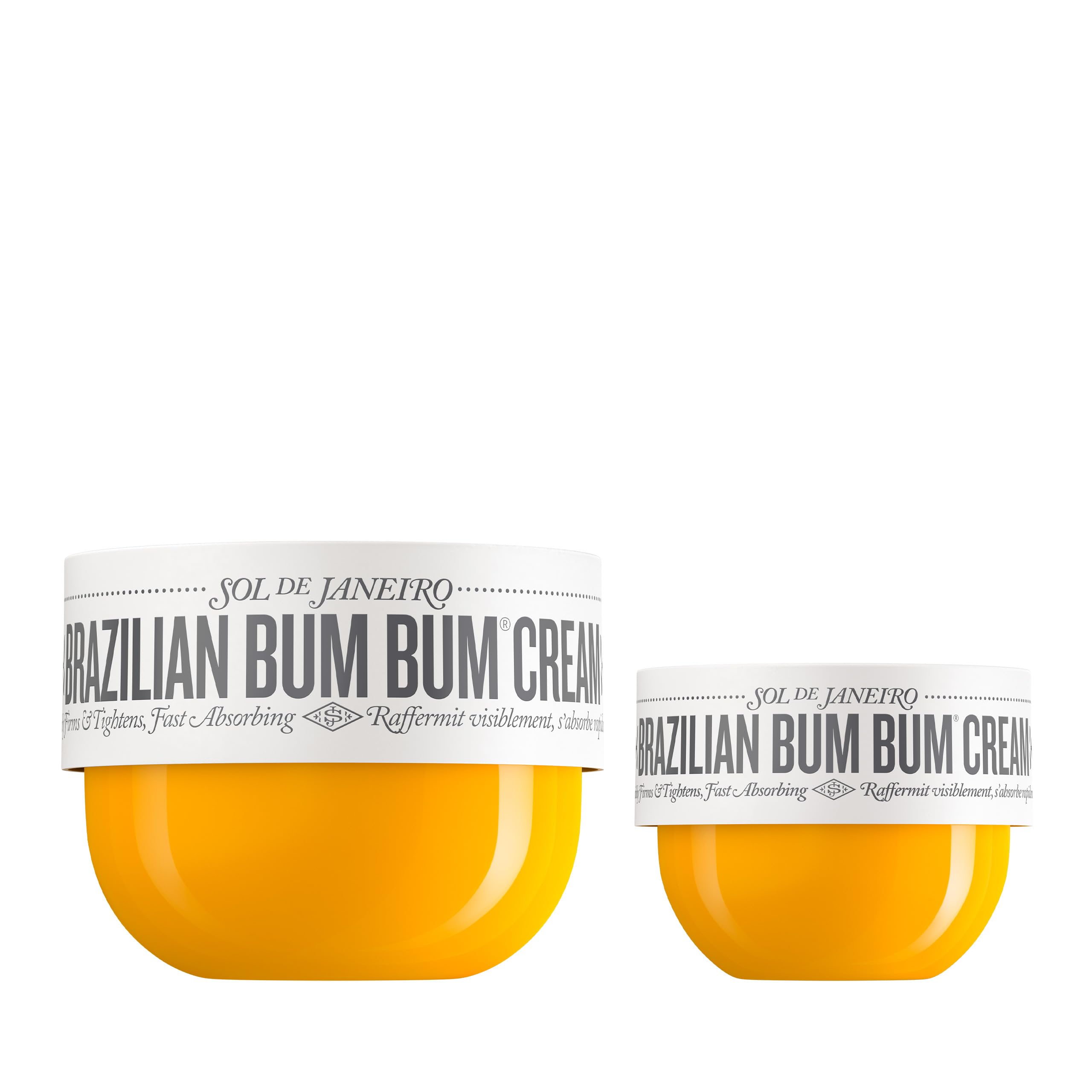 Sol de Janeiro Bum Bum Cream full-size jar visibly firms skin and hydrates for 24 hours