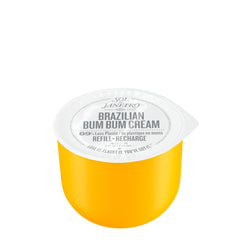 Sol de Janeiro Bum Bum Cream jar close-up showing creamy texture for radiant skin