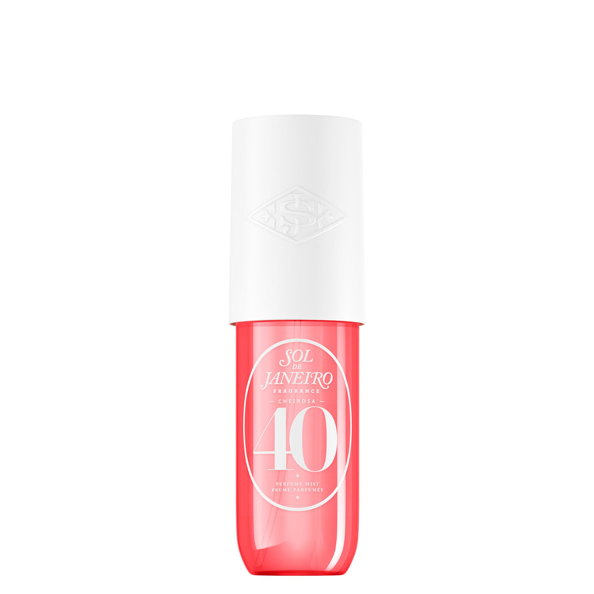 Sol de Janeiro Cheirosa 40 bottle front view for warm floral scent.