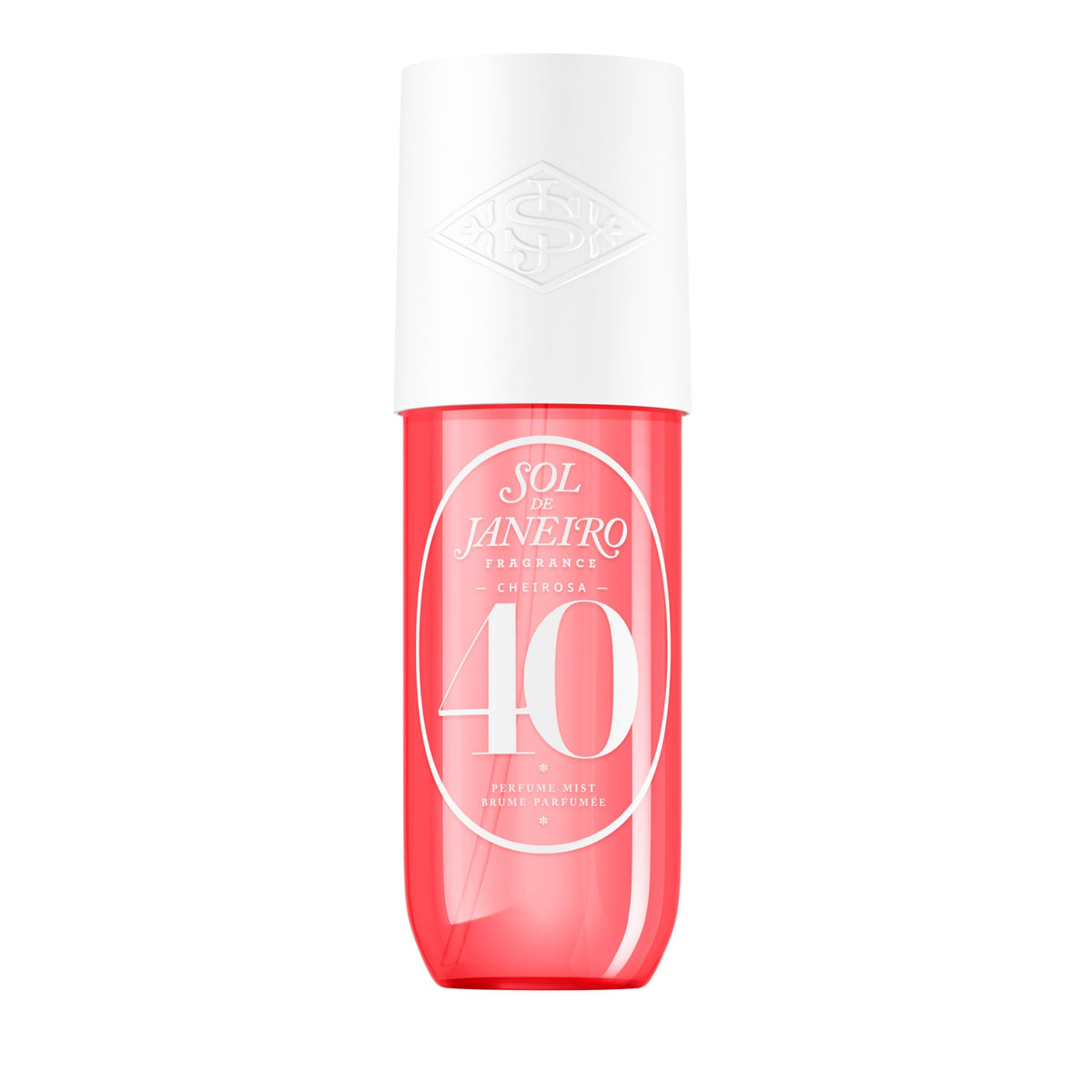 Sol de Janeiro Cheirosa 40 bottle-front: luxe warm floral fragrance for daily wear.
