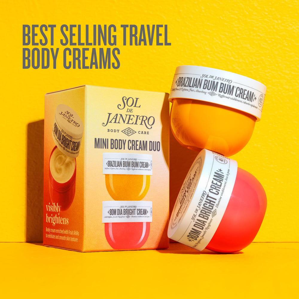 Sol de Janeiro Cheirosa 40 scent on Bom Dia Bright product, gentle aroma.