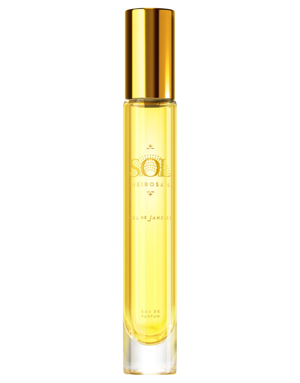 Sol de Janeiro Cheirosa 62 bottle pour showcases warm caramel and vanilla moment.