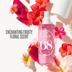 A quick spritz demonstration of Cheirosa 68 for effortless daily freshness