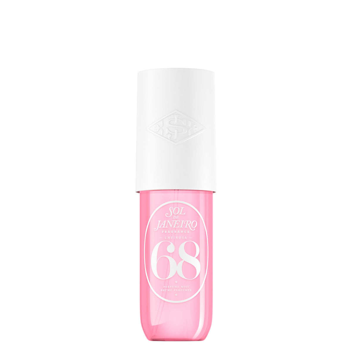 Sol de Janeiro Cheirosa 68 travel-size fragrance mist bottle ready for on-the-go