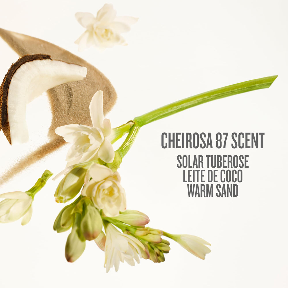 Sol de Janeiro Cheirosa 87 solar tuberose note adds luminous floral warmth