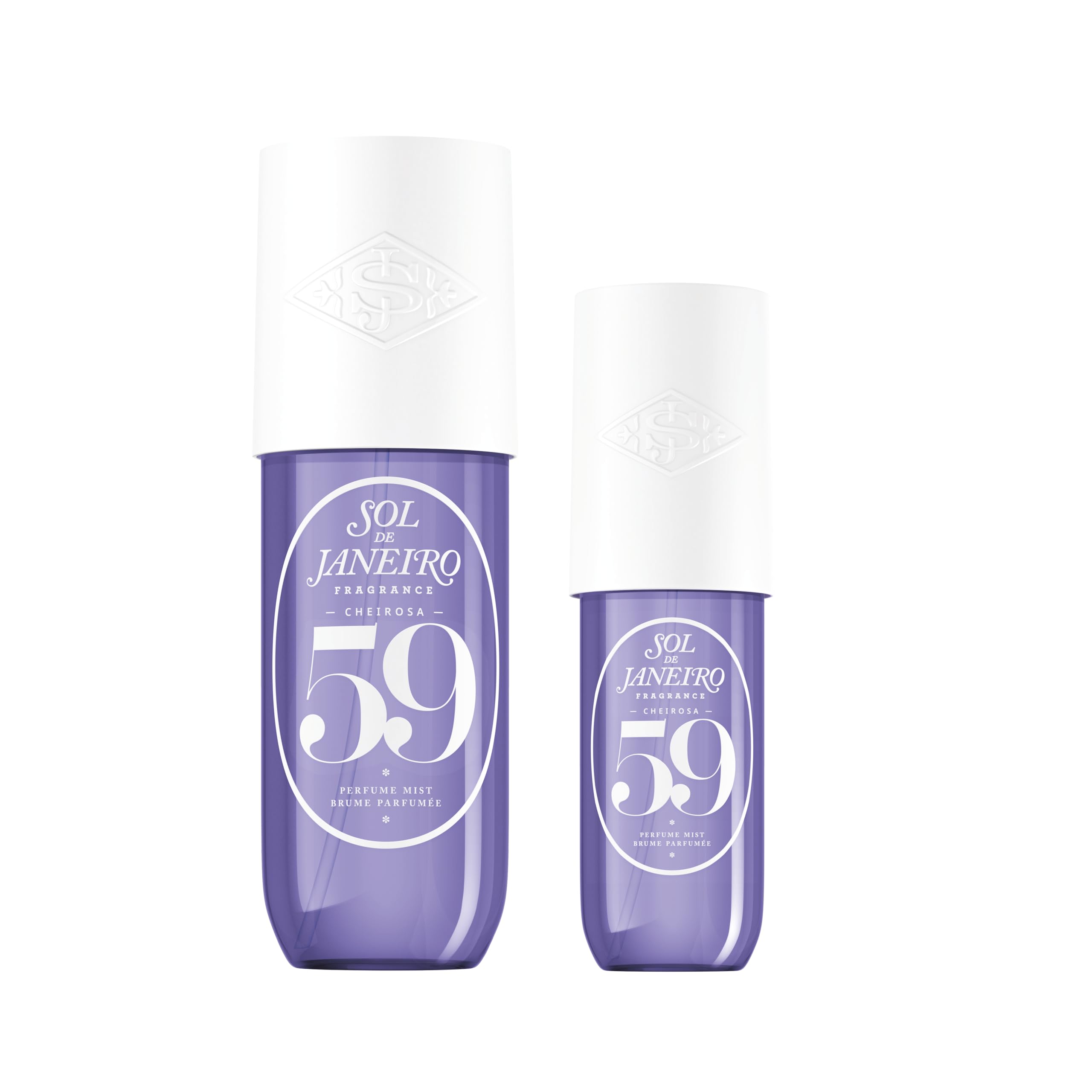 Sol de Janeiro Cheirosa Hair and Body Mist full-size bottle provides long-lasting scent for daily wear.