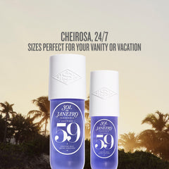 Sol de Janeiro Cheirosa Hair and Body Mist travel-size bottle ideal for on-the-go refresh.