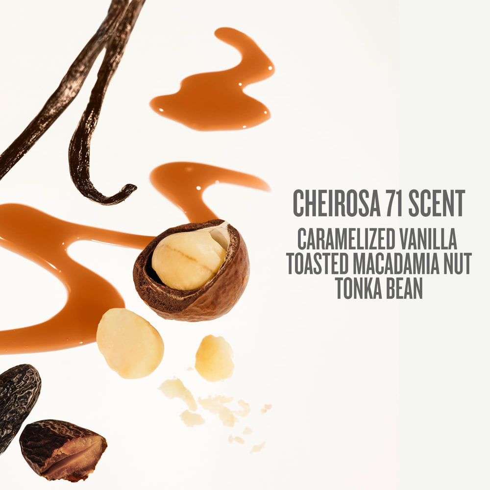 Sol de Janeiro Cheirosa mist spray on hair for subtle scent.