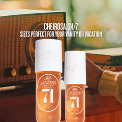 Sol de Janeiro Cheirosa travel-size mist bottle for on-the-go scent.