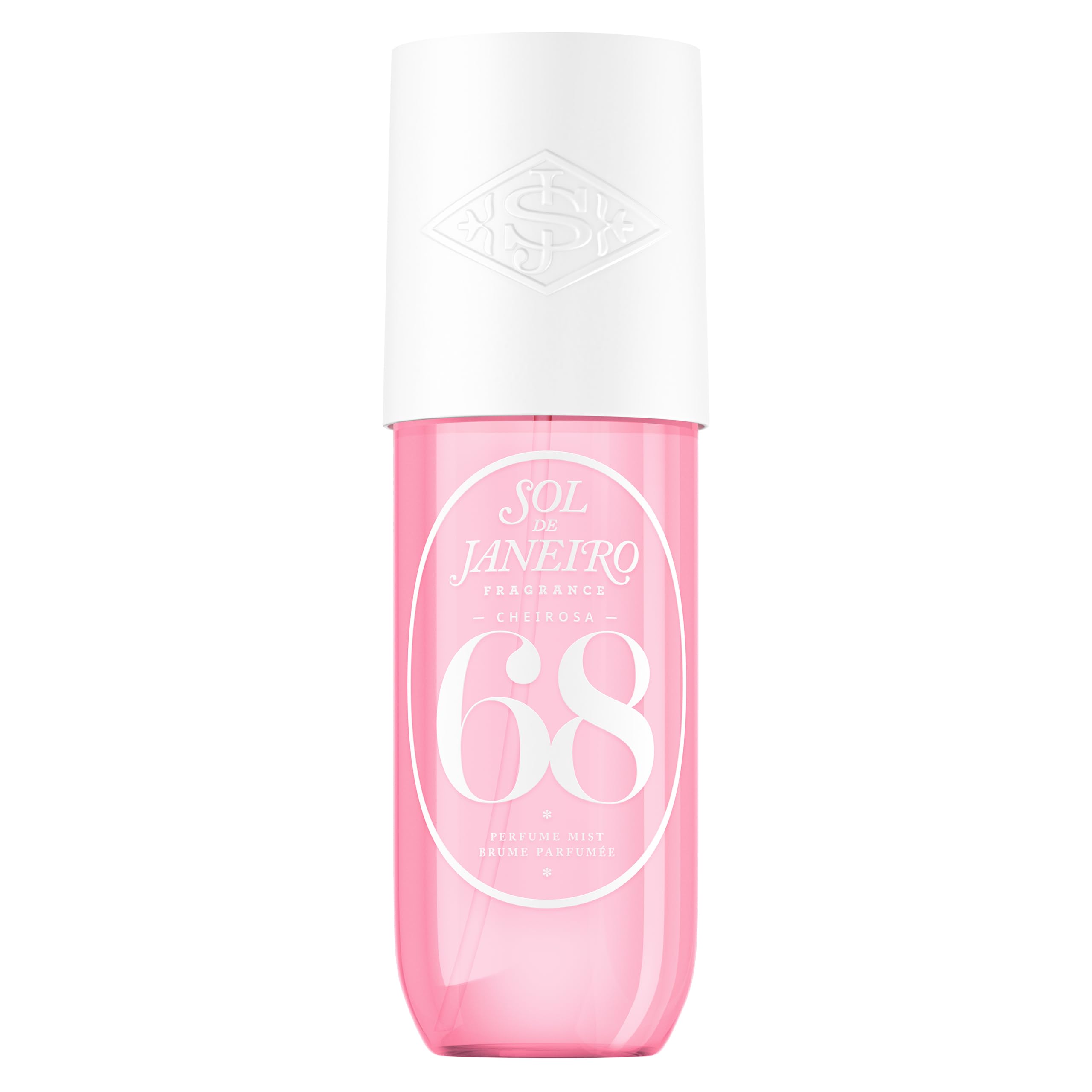 Sol de Janeiro Cheirosa 68 fragrance mist bottle for refreshing hair and body scent