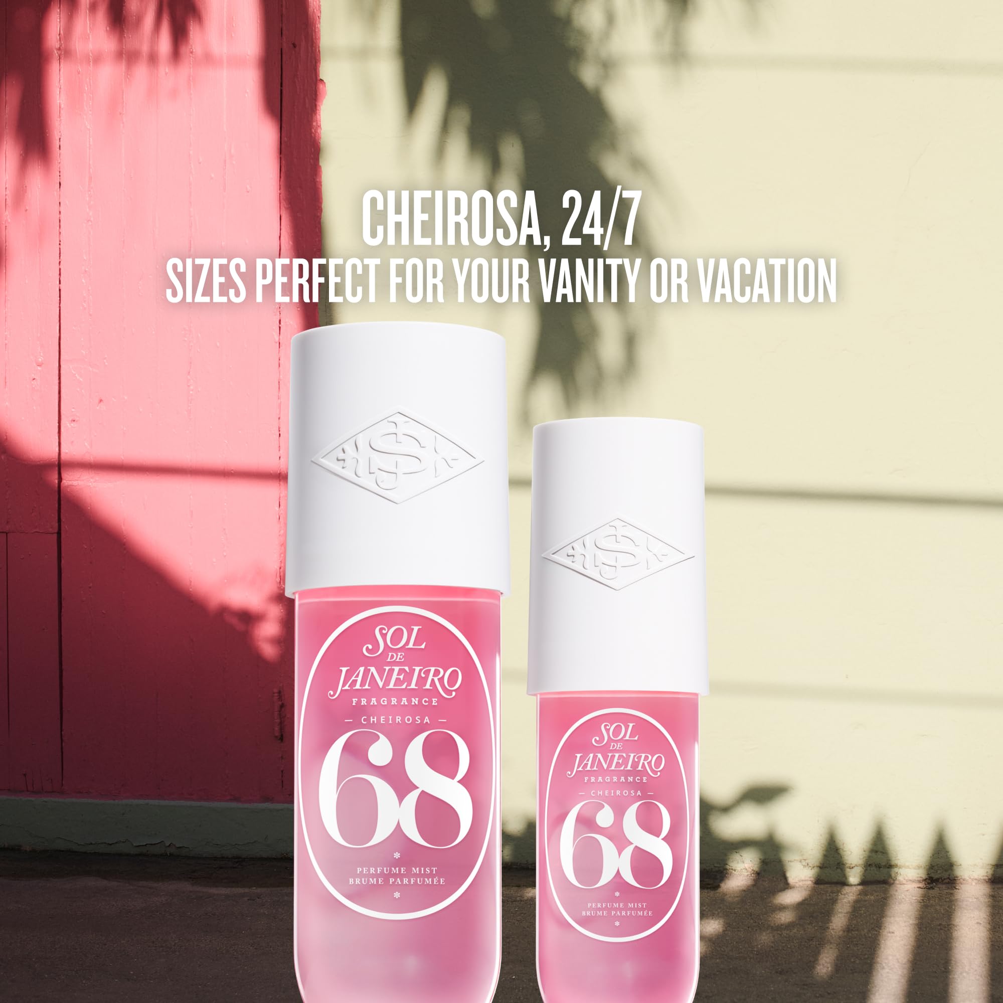 Sol de Janeiro Cheirosa 68 fragrance mist pink dragonfruit accent for tropical sweetness
