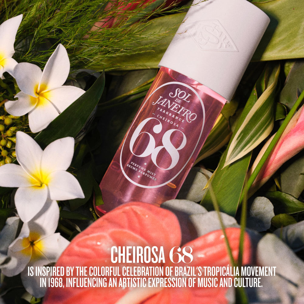 Sol de Janeiro Cheirosa 68 fragrance mist travel-size bottle for on-the-go refresh