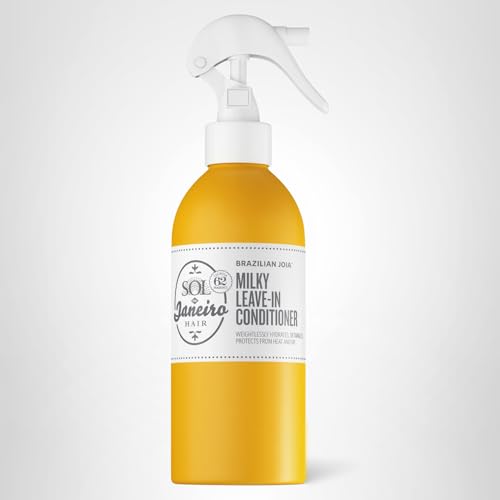 Sol de Janeiro Milky Leave-In restyling on second-day hair