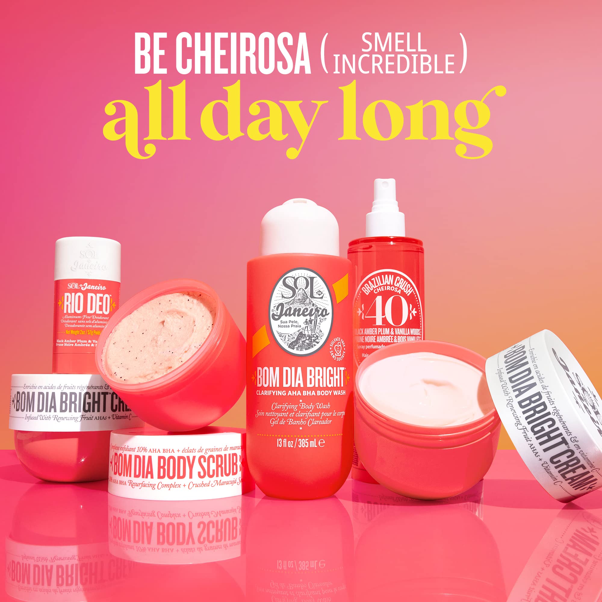 Sol de Janeiro Rio Deo Cheirosa 40 refill use scene demonstrates easy integration.