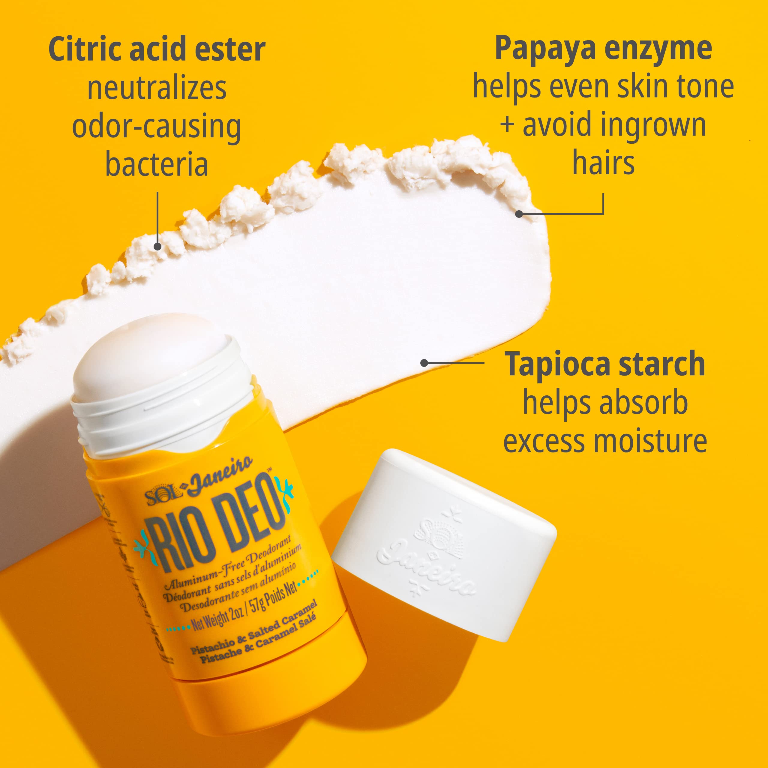 Sol de Janeiro Rio Deo Cheirosa 62 ingredient label highlights citric acid ester.