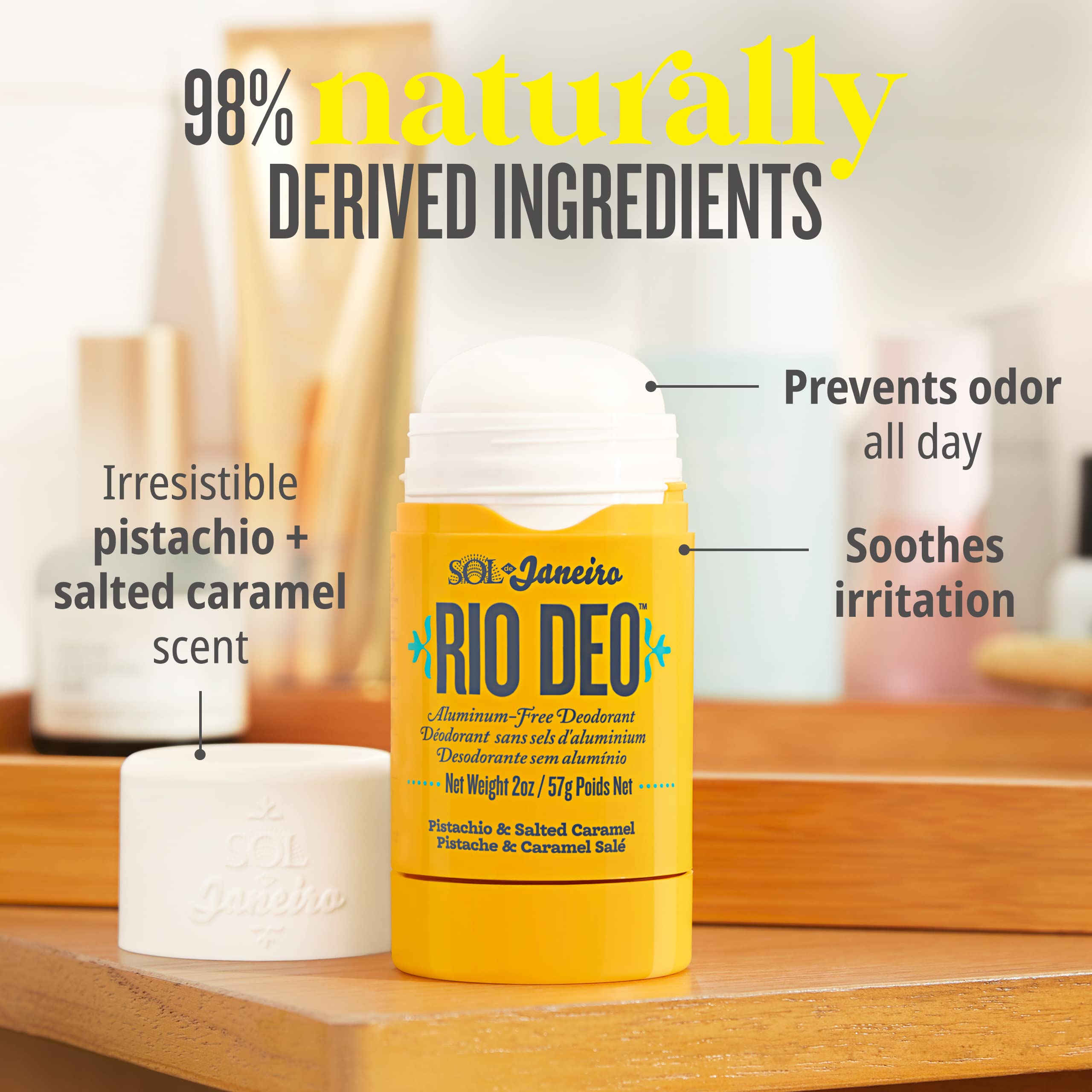 Sol de Janeiro Rio Deo Cheirosa 62 refill cap removed for replacement