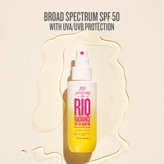 Sol de Janeiro Rio Radiance shimmering glow showcases golden mica for sun-kissed radiance.