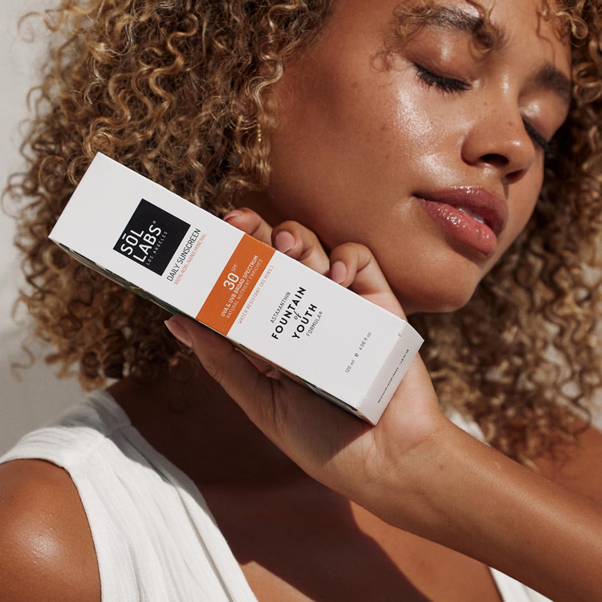 SOL LABS eco conscious packaging emphasizes reef safe and cruelty free branding