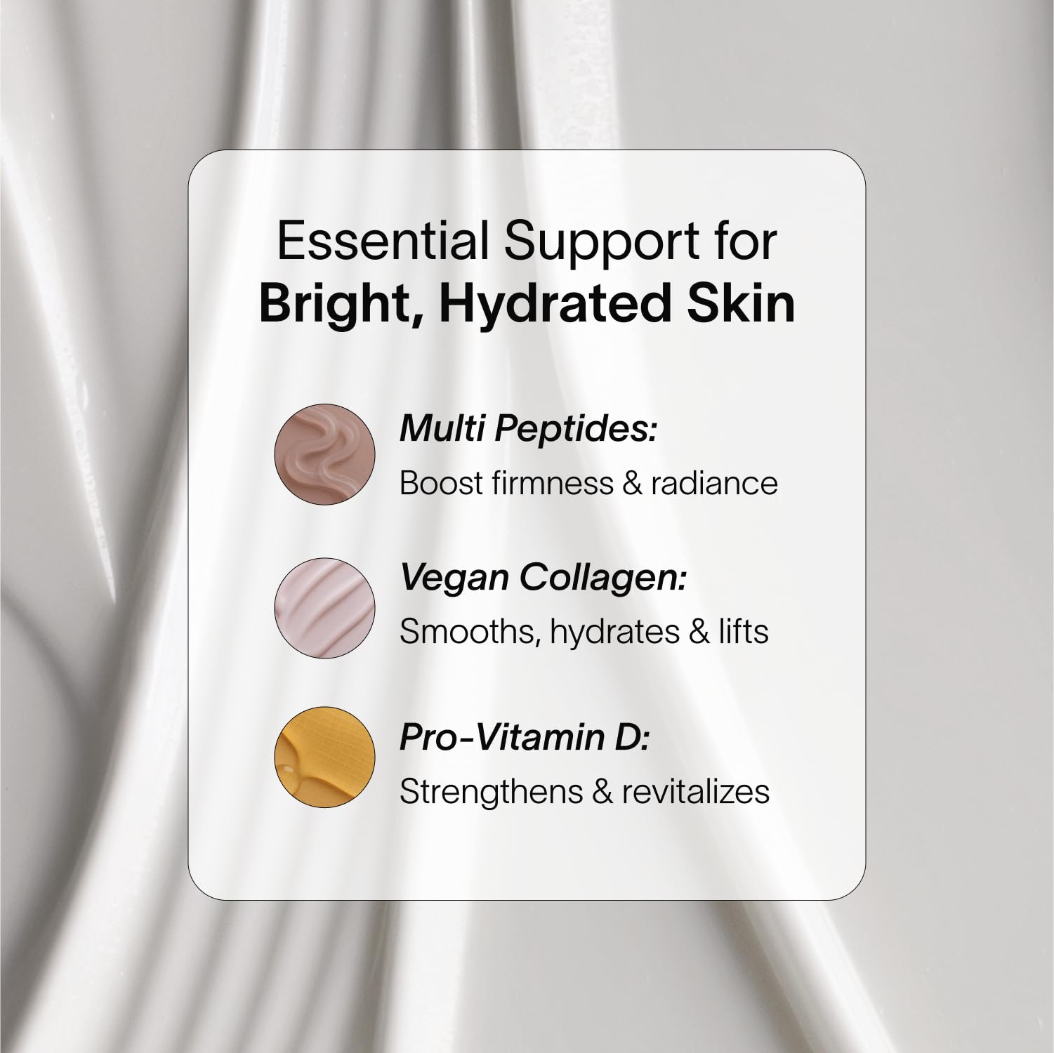 Solawave LightBoost Rich Cream applying with fingertips for daily use