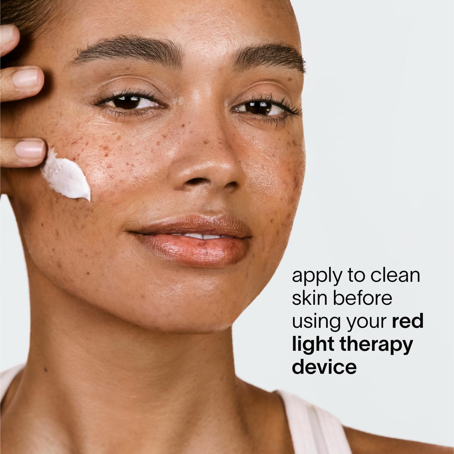 Solawave LightBoost Rich Cream provides hydration and a soft glow on skin