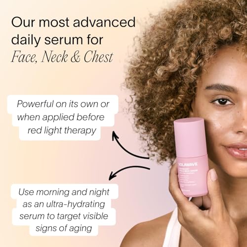 Solawave LightBoost serum label close-up highlighting clean formula