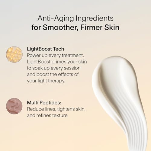 Solawave LightBoost serum texture close-up shows creamy, absorbent consistency