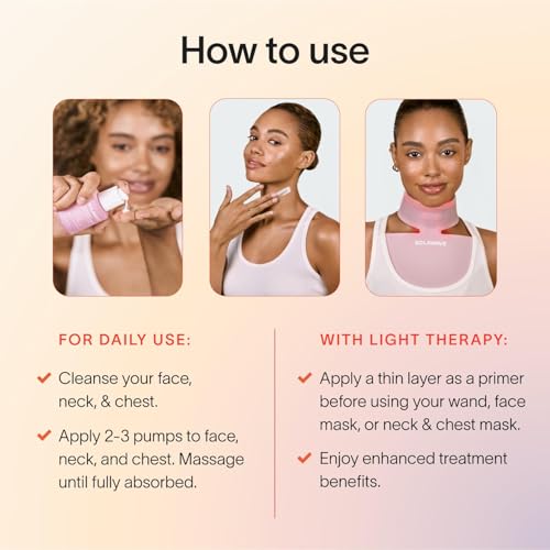 Solawave LightBoost serum alongside red-light device demonstrates synergy
