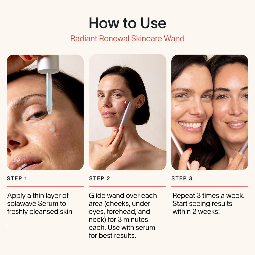 Solawave portable travel case for on-the-go skincare.