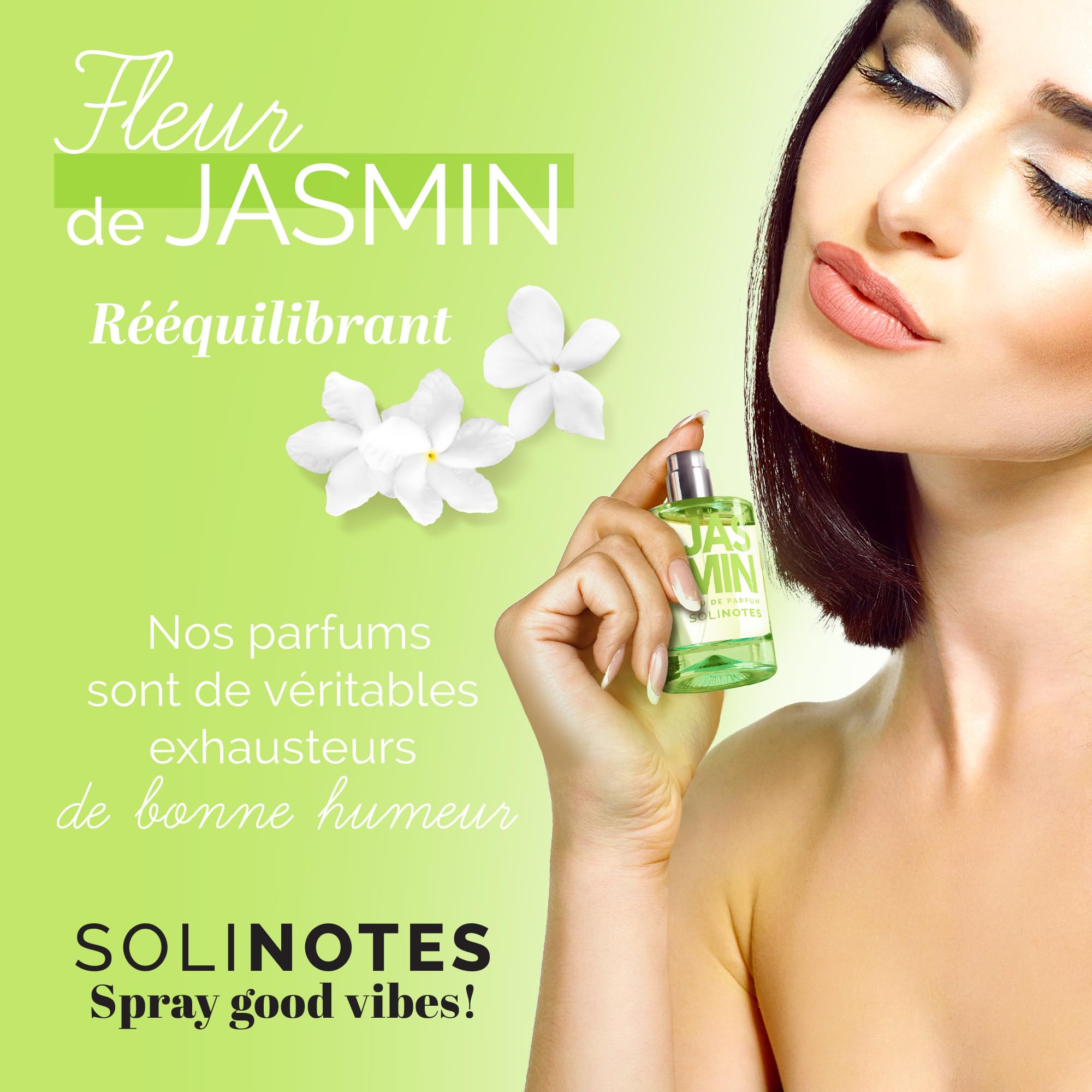 Solinotes Jasmine Flower amber glow adds warmth and longevity