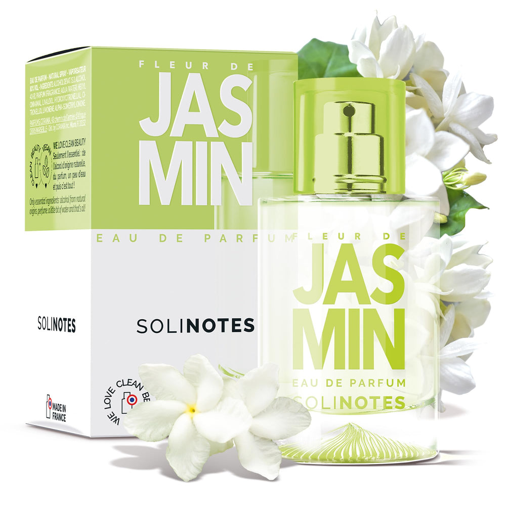 Solinotes Jasmine Flower bottle ready to spritz for everyday elegance