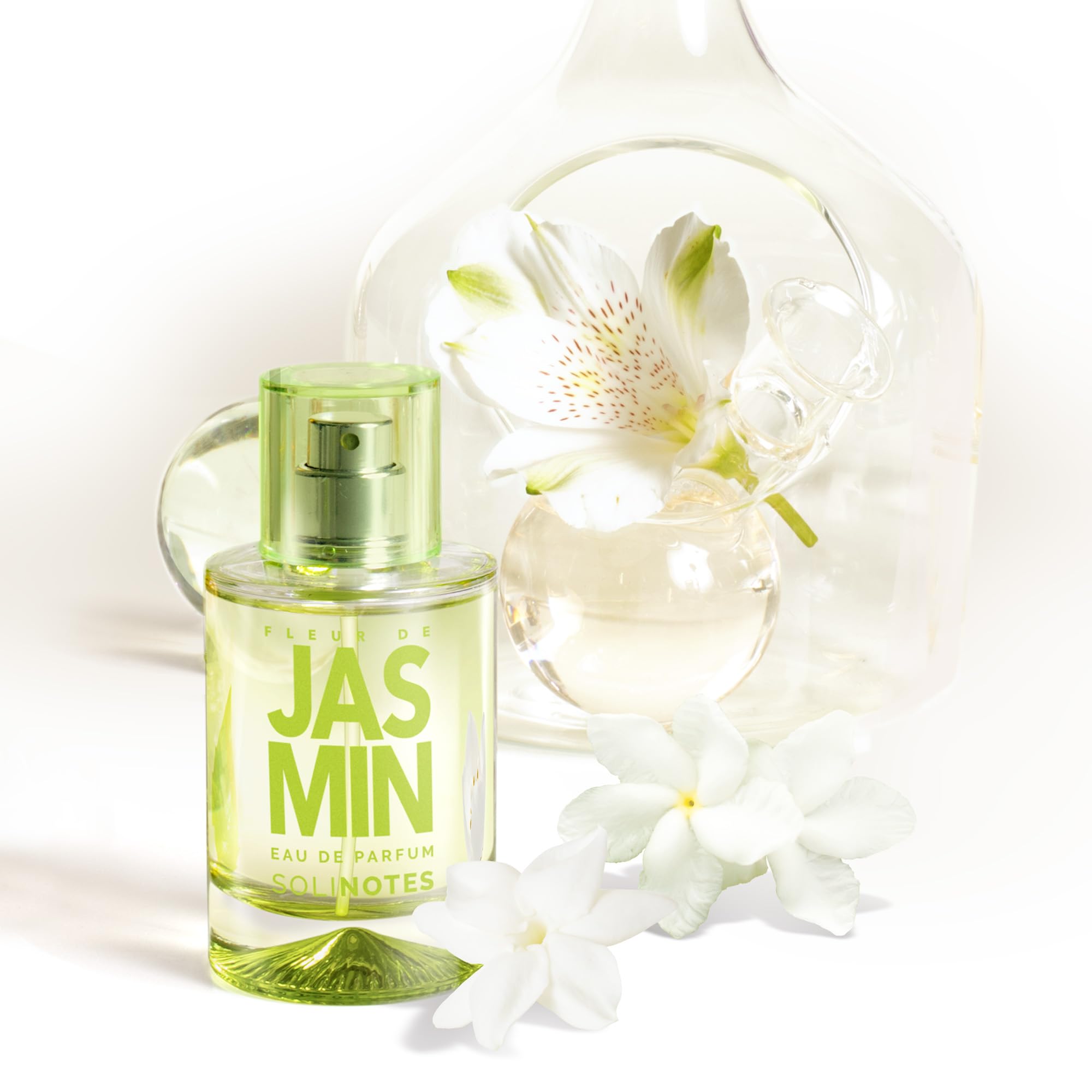 Solinotes Jasmine Flower cedar and musk create comforting depth