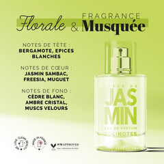 Solinotes Jasmine Flower spritz captures fresh, uplifting floral aura