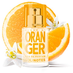 Solinotes Orange Blossom bottle close-up for everyday wear.